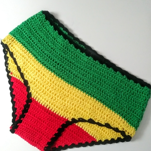 PrettyLittleThing Other - Jamaica Crocheted Swim Bottom